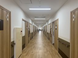 清潔感のある廊下