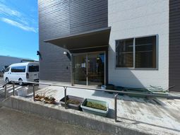 広々とした出入口