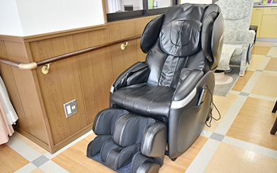 快適なチェアがある部屋