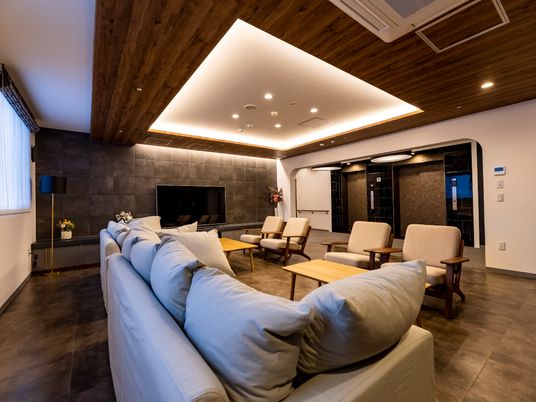 快適な共有ラウンジ