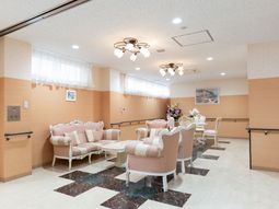 快適なラウンジの空間
