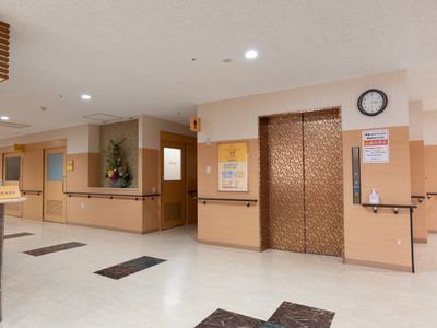 エントランスの落ち着いた雰囲気