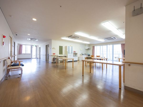 広々とした機能訓練室