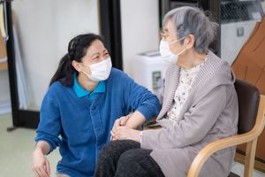 スタッフと利用者の交流