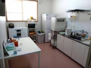 設備が並ぶキッチン