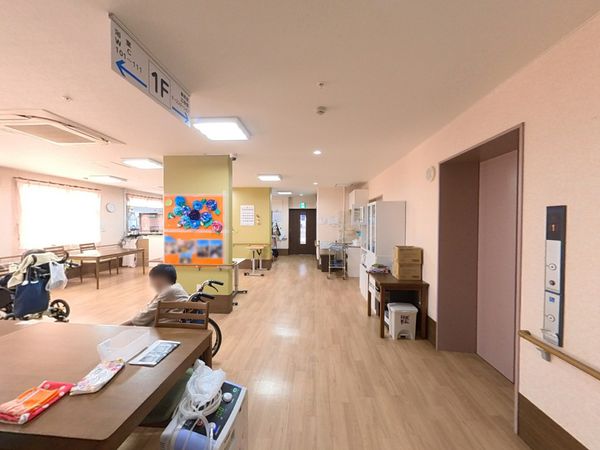 温かみのある廊下
