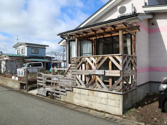 木製のバリアフリーテラス