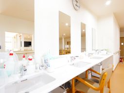 洗面所の清潔な空間