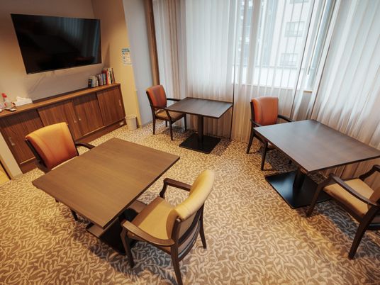 共有スペースの和やかな雰囲気