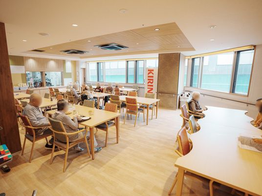 広々とした共有スペース