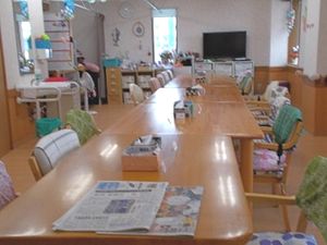 明るい空間のダイニングルーム