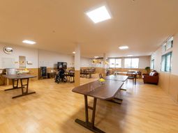 広々とした共有スペース