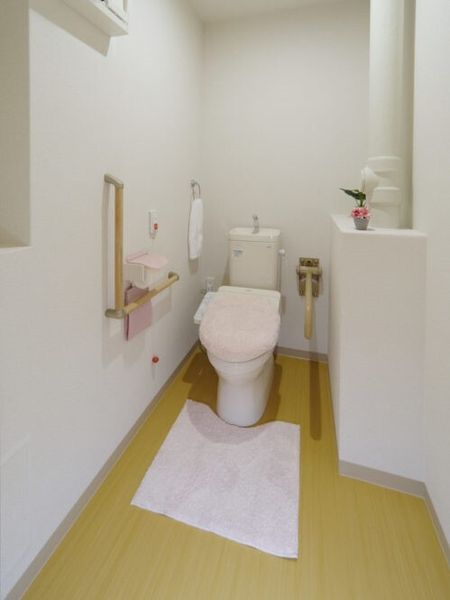 清潔感のあるトイレ空間