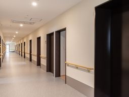 清潔な廊下の様子