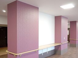 廊下の和める空間