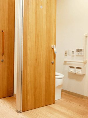 清潔なトイレスペース