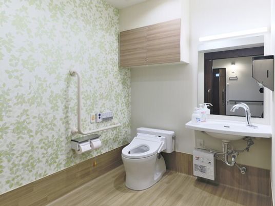 清潔なトイレ空間