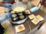 手作りパンケーキの調理風景