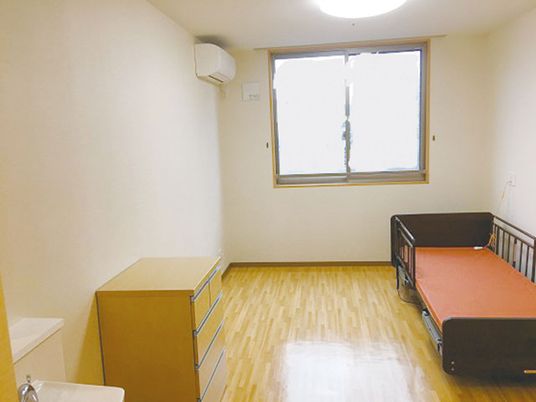 キレイな居室の一角