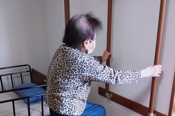 サポートのある居室