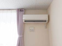 空調付きの居室  