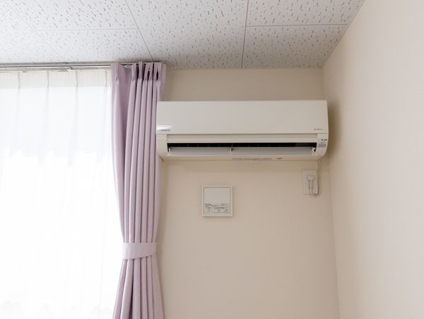 空調付きの居室  