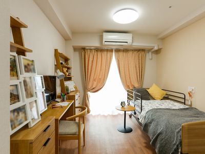 居室の温かな雰囲気