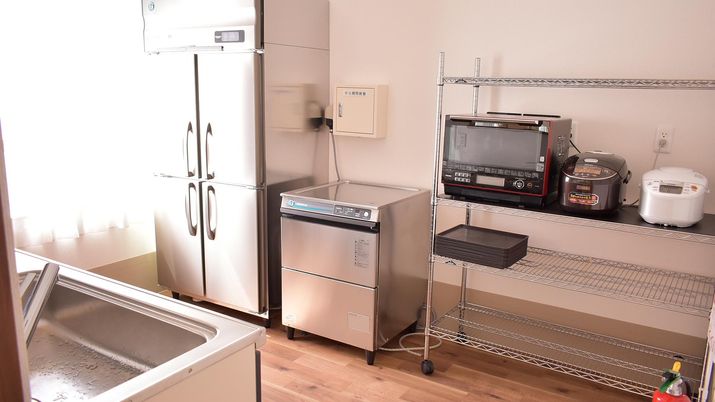 キッチン設備の様子