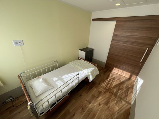 自然光が差し込む居室