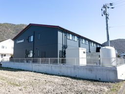 モダンな外観の建物