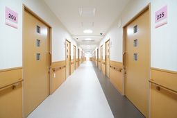 清潔感のある廊下