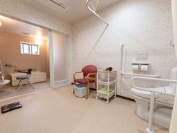 居心地の良い居室の一角