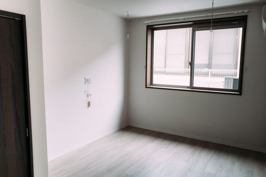 自然光の明るい居室