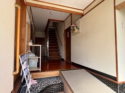 和風のエントランス