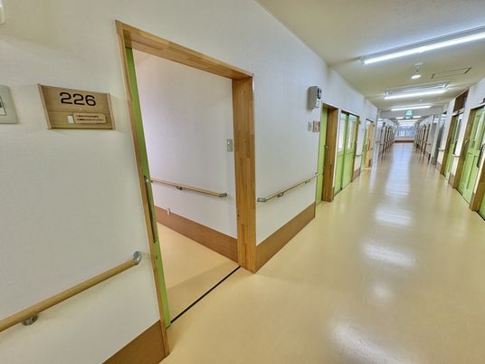 安定した廊下