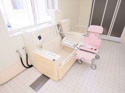 清潔な浴室の設備