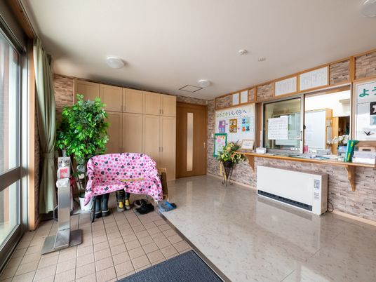 エントランスの風景