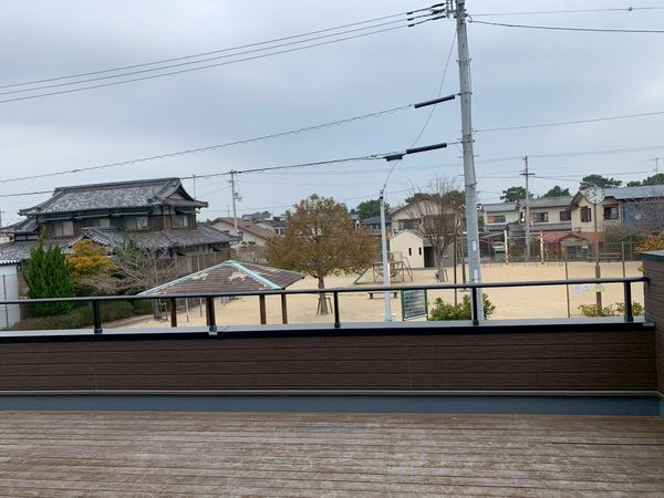 広い眺めの場所