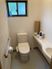 清潔なトイレの一角