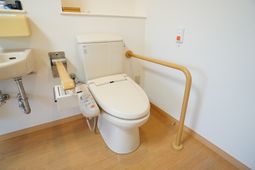 清潔なトイレの設備