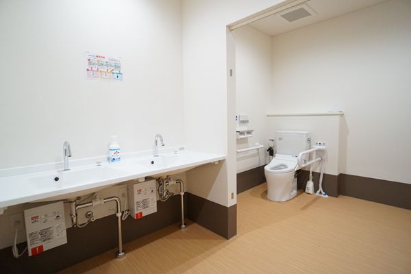 清潔感あるトイレ空間