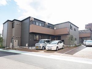 モダンな建物の外観