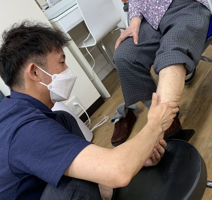 機能訓練中の様子