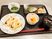 和風の盛り付け食事セット
