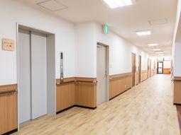 清潔感のある廊下