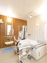 機能的なリフト設備のある室内