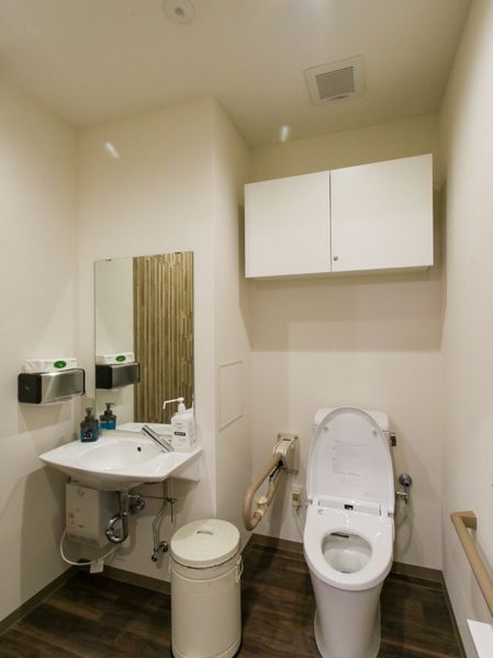 清潔なトイレ空間