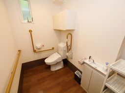 清潔なトイレの様子
