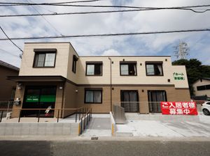 建物外観と看板