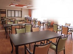 食事のための明るい空間